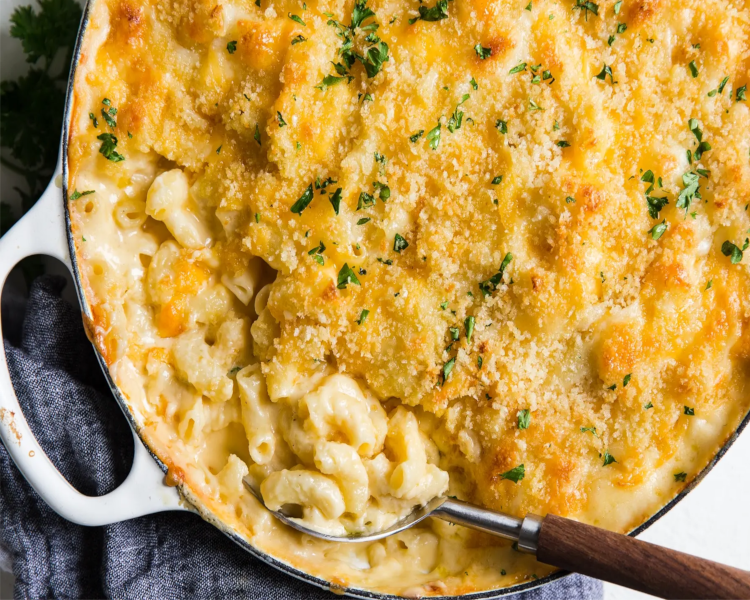 Mr. Moore's Baked Macaroni & Cheese from Dish: Boiling Point, by Diane Muldrow