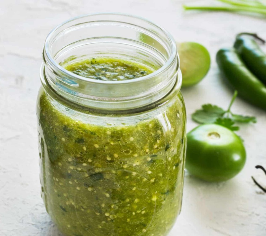 Tomatillo Green Salsa Recipe