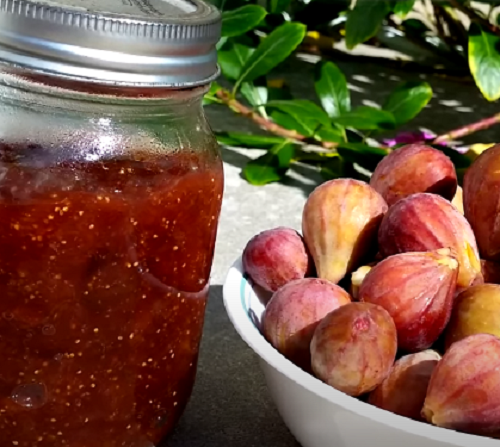 Fig Confiture or Fig Jam Recipe
