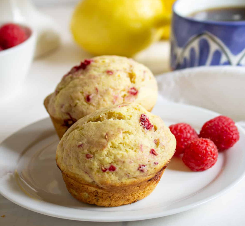 Raspberry-Lemon Muffins