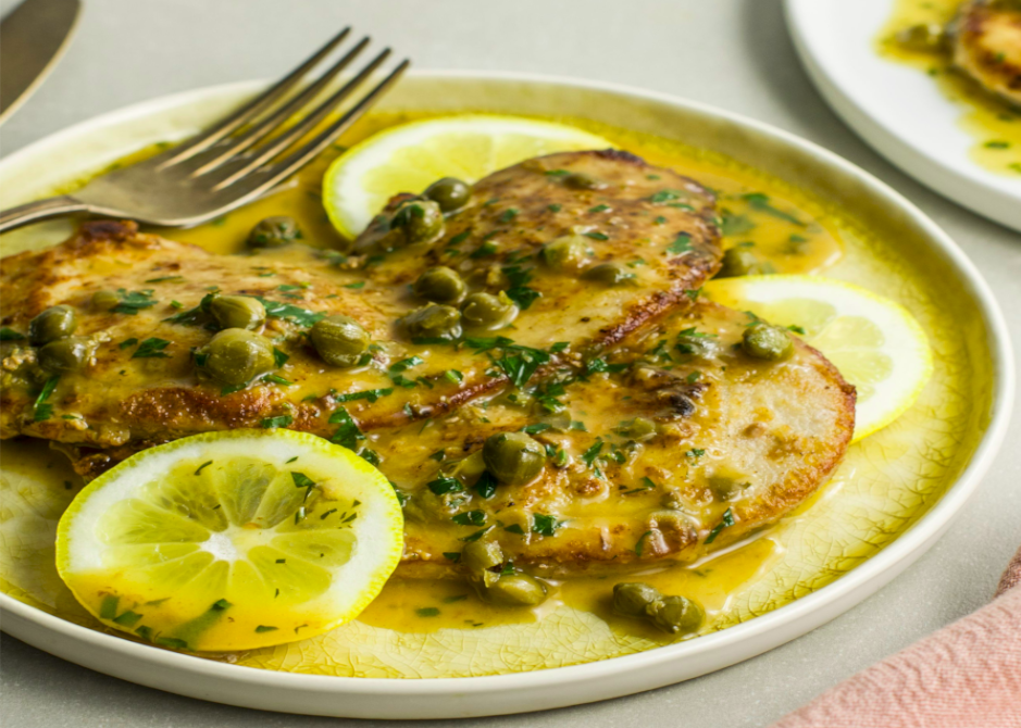Veal Scaloppine with Capers