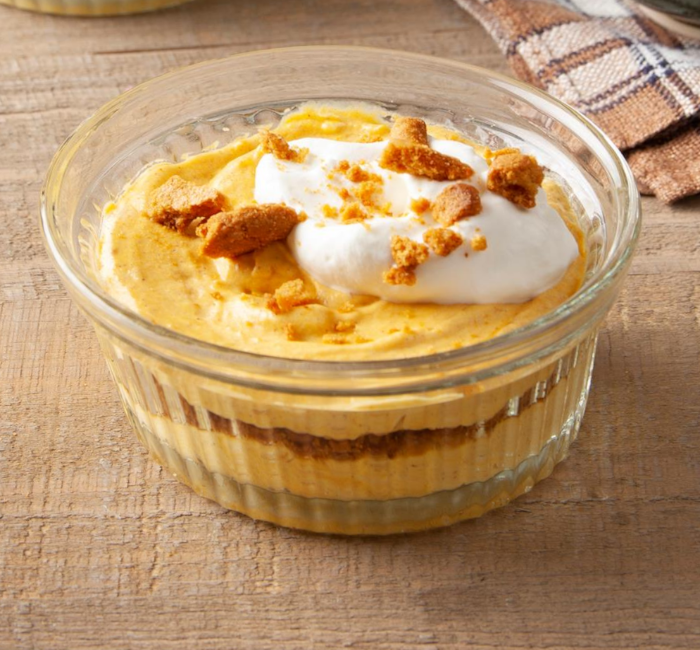 Creamy Pumpkin Mini Mousses Recipe