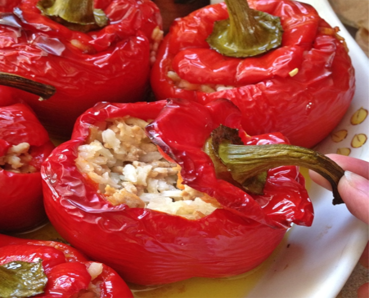 Goat Cheese-Stuffed Gypsy Peppers Recipes