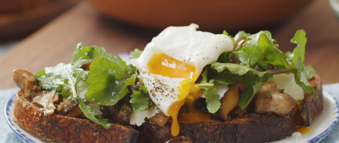 Creamy Mushroom Toast With  Soft Eeg & Gruyère Recipe, by Gordon Ramsay