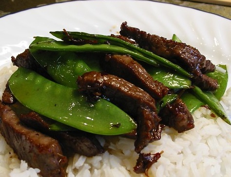 Star-Anise Beef with Snow Peas Recipe